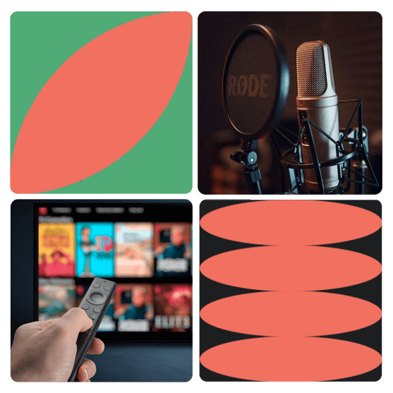 media and entertainment service with multilingual
