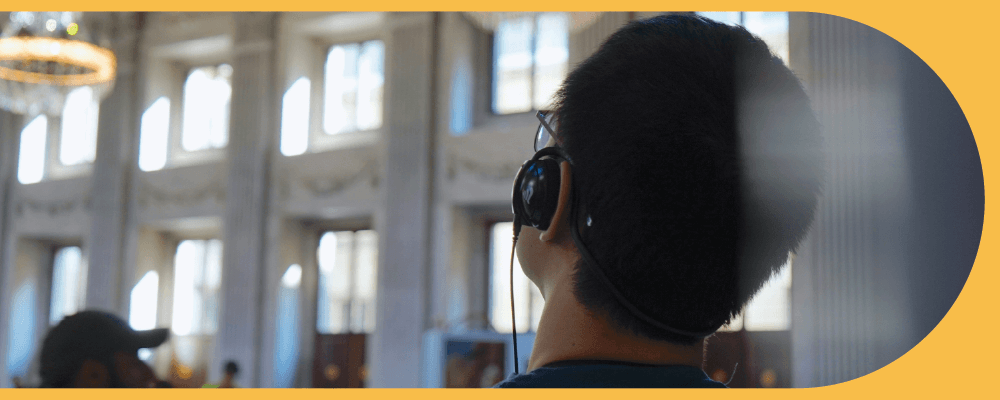 Guided audio tour