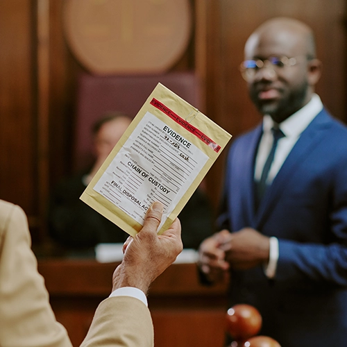 Legal transcription for sensitive cases